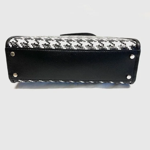NWOT Kate Spade Darcy Top Handle Woven Houdstooth Crossbody - Picture 6 of 13